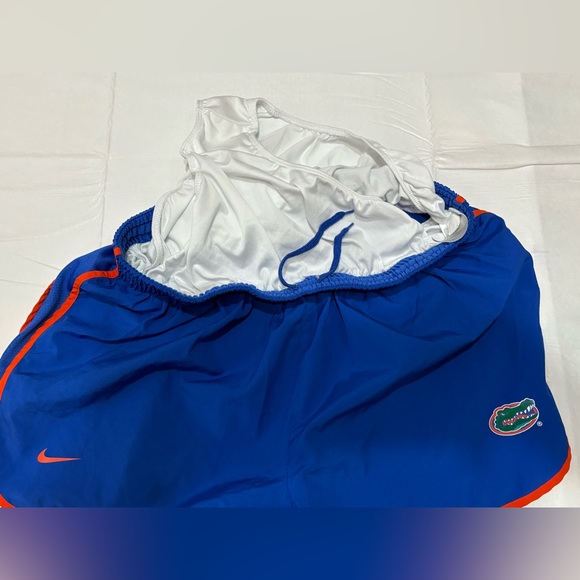 Nike DRI-FIT Florida Gators Athletic Lined Running Short Womens L Sports Swoosh - Picture 4 of 6